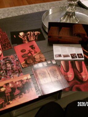 Blank Note Cards with Envelopes Set of 12 + 4 CARDS ONLY, Chinoiserie FORM ASIA